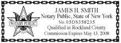 sample for notary stamp