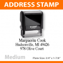 Return Address Stamp - MEDIUM Printy 4913