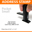 Pocket Address Stamp - SMALL