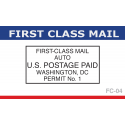 First Class Bulk Mail Stamp