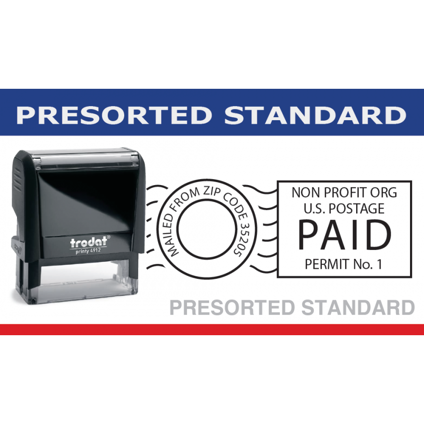 Presorted Standard Bulk Mail Stamp