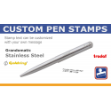 Grandomatic Stainless Steel Pen Stamp