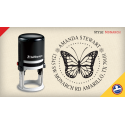 Monarch Return Address Stamps