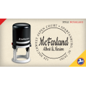 McFarland Return Address Stamps