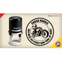 Biker-1 Return Address Stamps