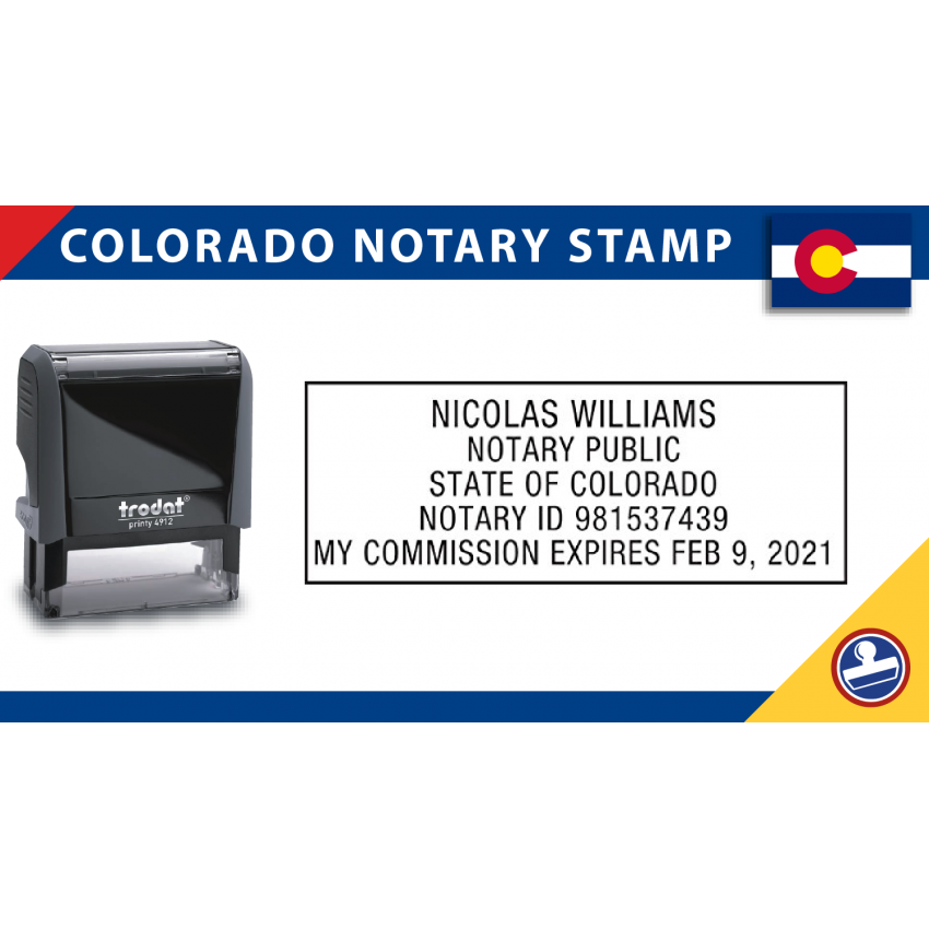 Colorado Notary Stamp
