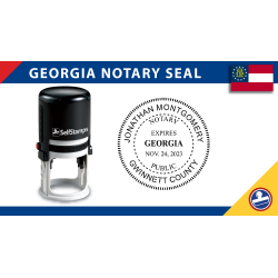 Georgia Notary Seal