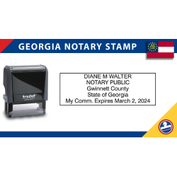 Georgia Notary Stamp