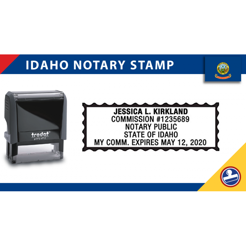 Idaho Notary Stamp