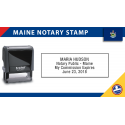 Maine Notary Stamp