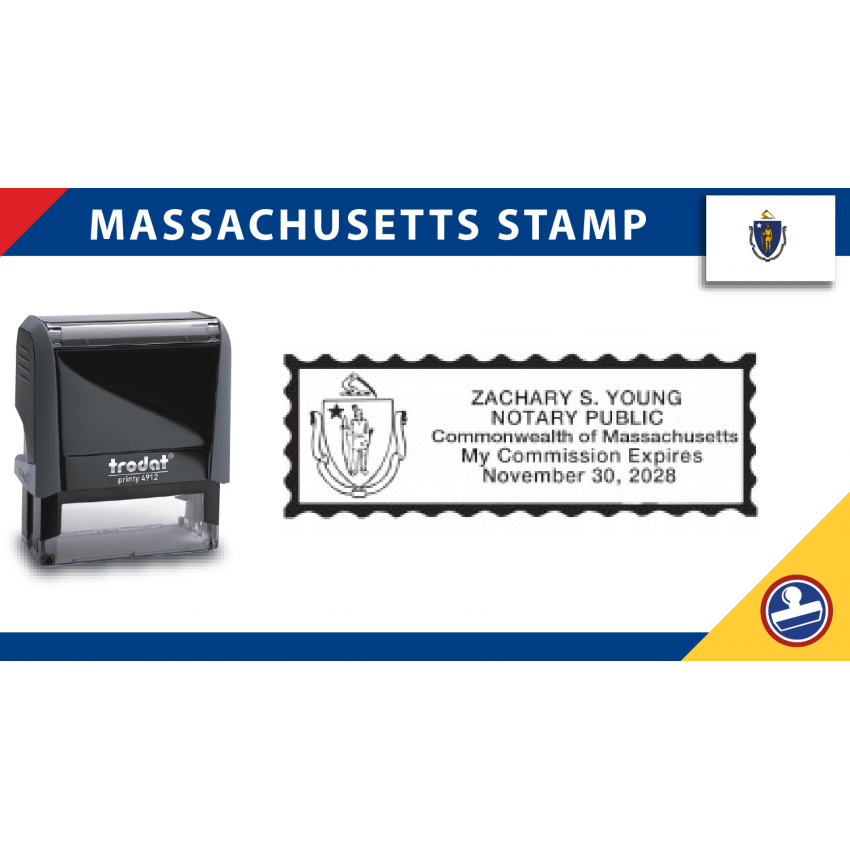 Massachusetts Notary Stamp