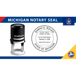 Michigan Notary Seal