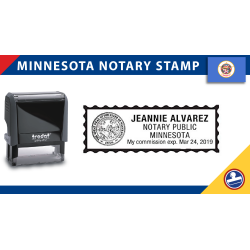 Minnesota Notary Stamp