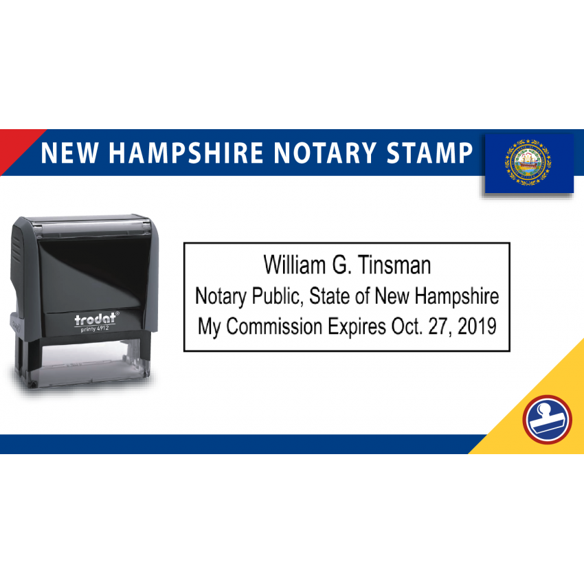 New Hampshire Notary Stamp