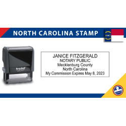 North Carolina Notary Stamp