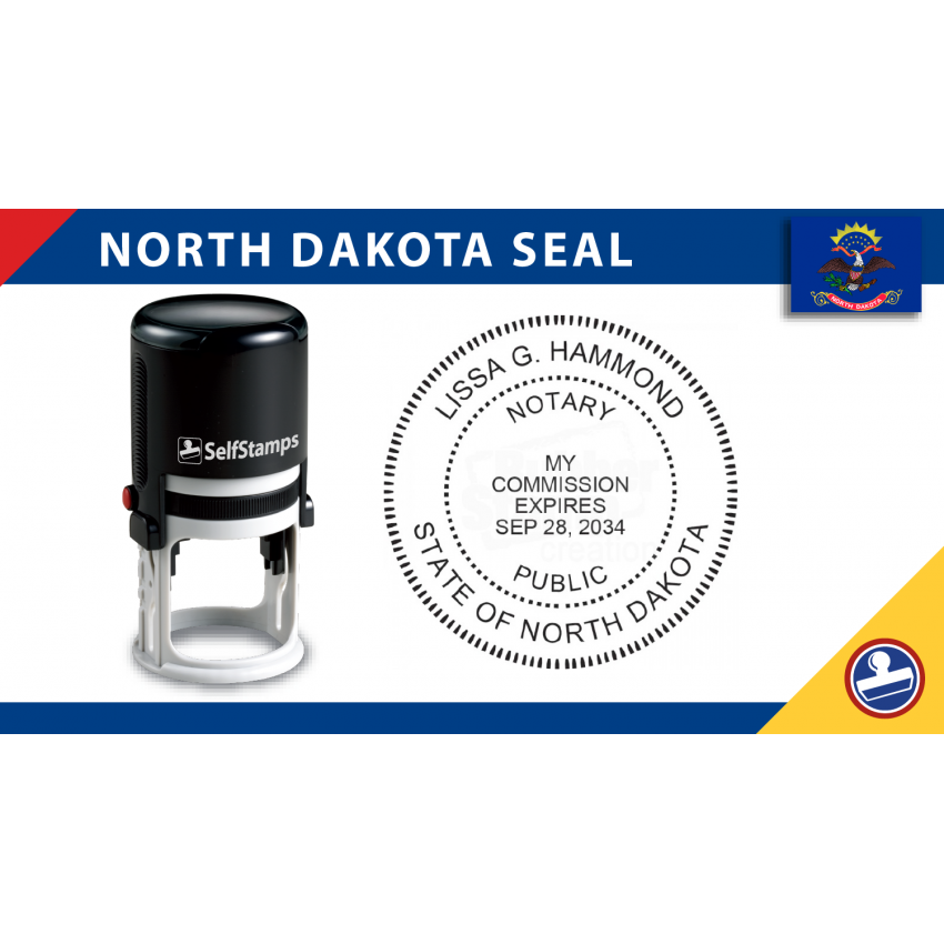 North Dakota Notary Seal
