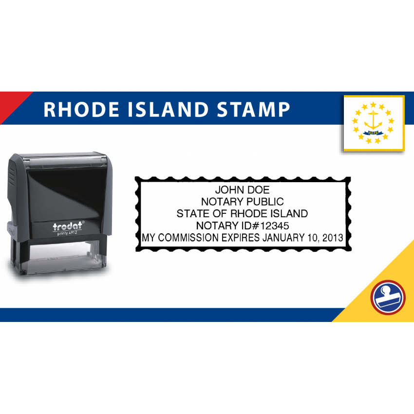 Rhode Island Notary Stamp