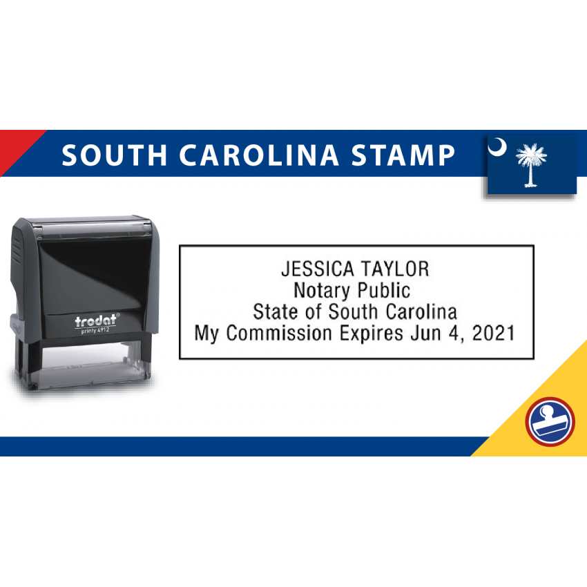 South Carolina Notary Stamp