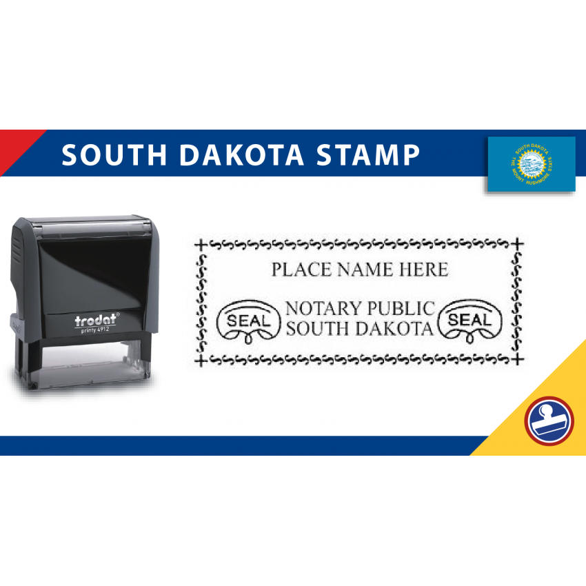 South Dakota Notary Stamp