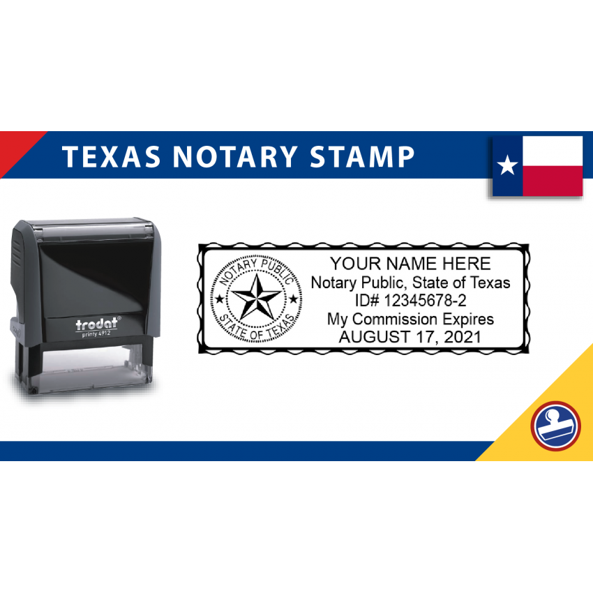 Texas Notary Stamp