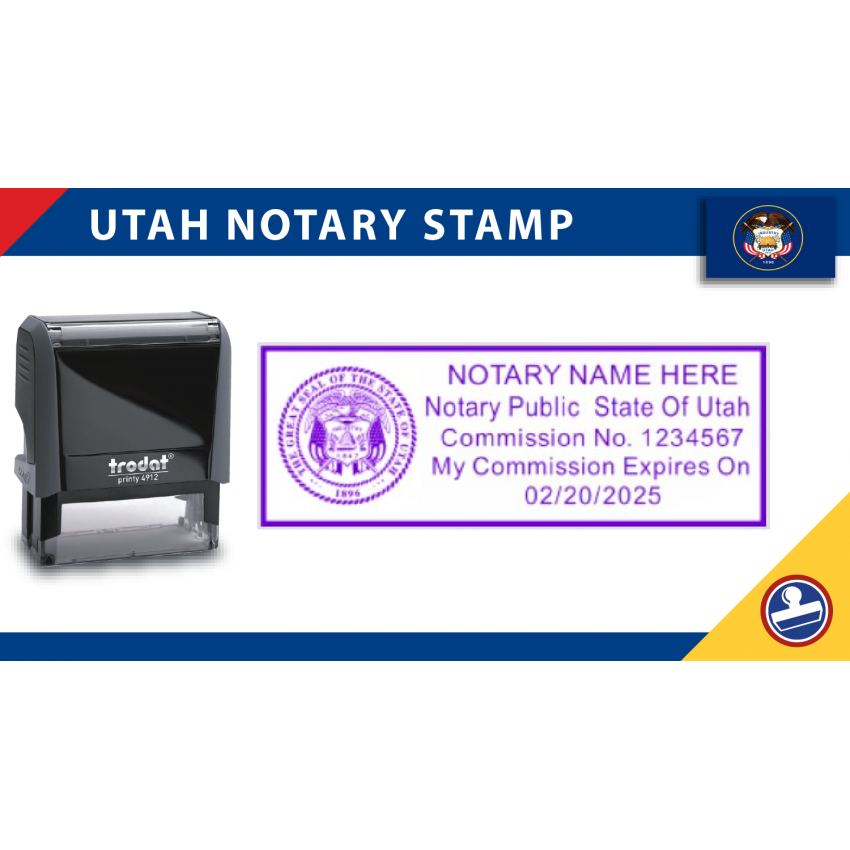 Utah Notary Stamp