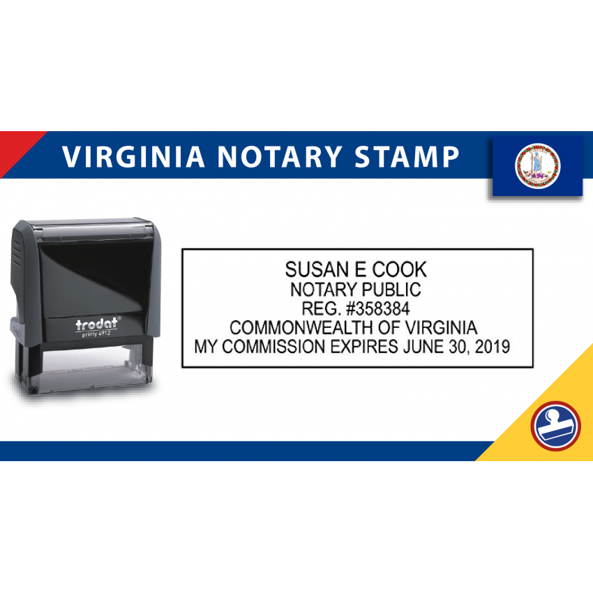 Virginia Notary Stamp