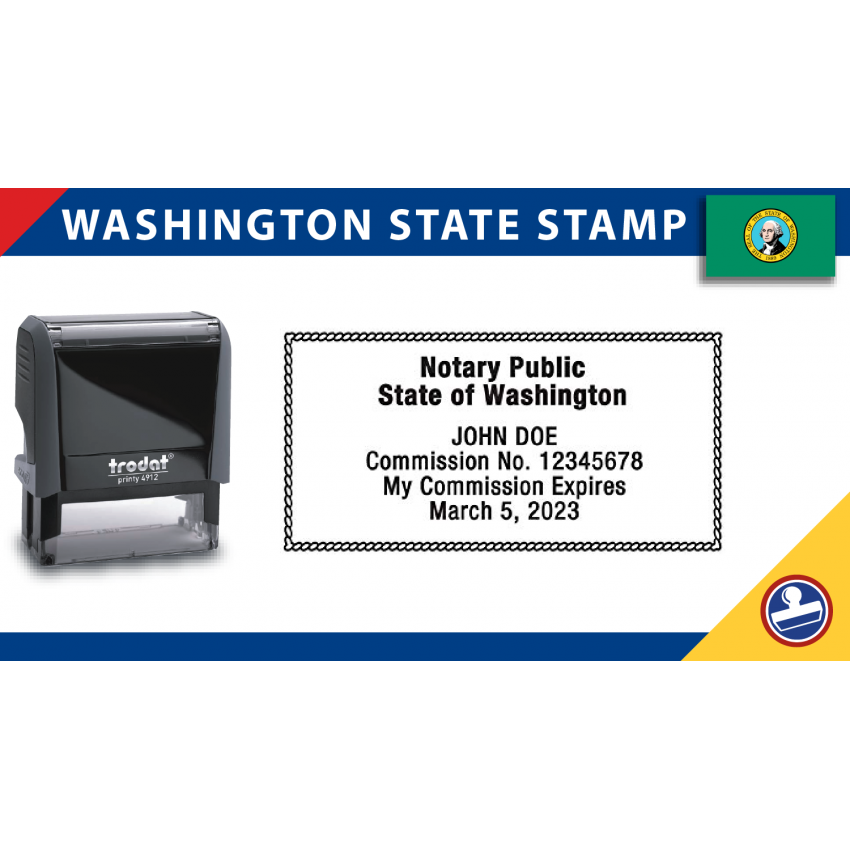 Washington Notary Stamp