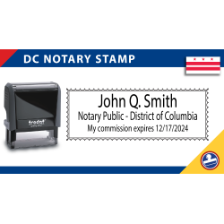 Washington DC Notary Stamp