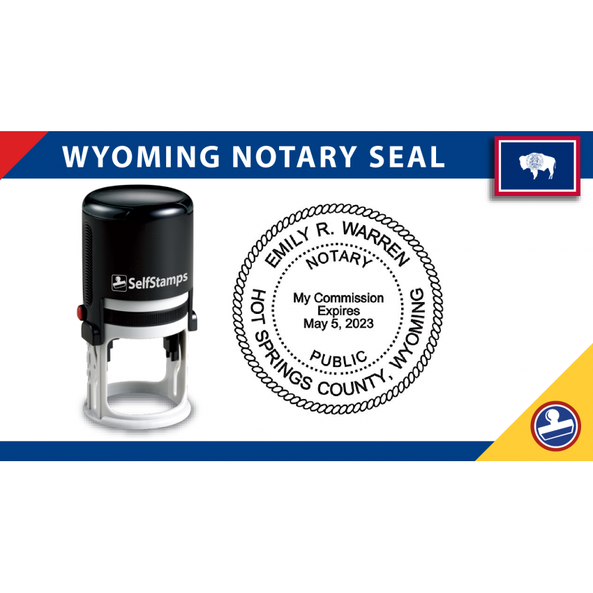 Wyoming Notary Seal