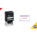 S-826D Shiny Printer Dater Self-Inking Stamp