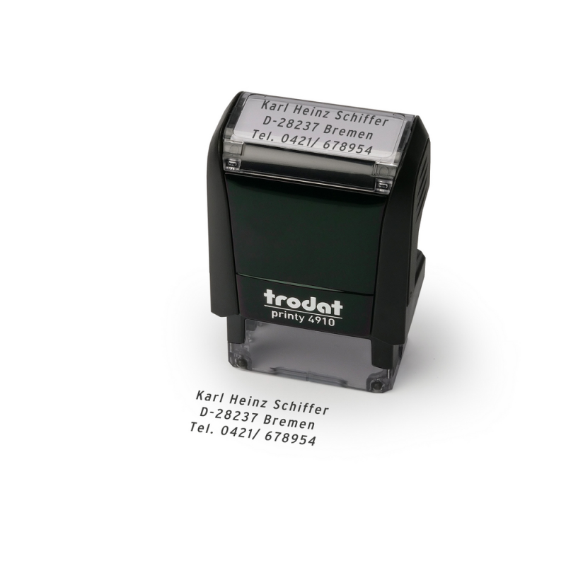 Trodat Printy 4910 Custom Self-Inking Rubber Stamp – Creative Rubber Stamps