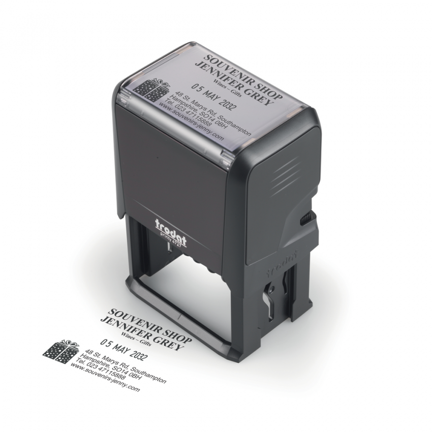 4727 Trodat Printy Dater Self-Inking Stamp