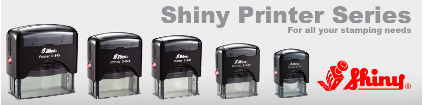 Shiny Printer Stamps